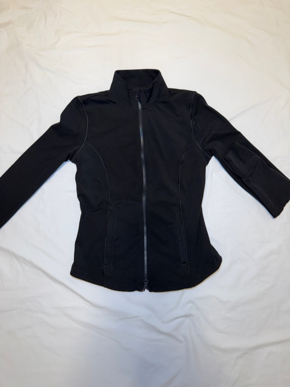 Soma Black Zip-Front Utility Jacket